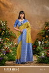 Paper Silk 02 By Rajtex Handloom Saree Wholesale Market In Surat